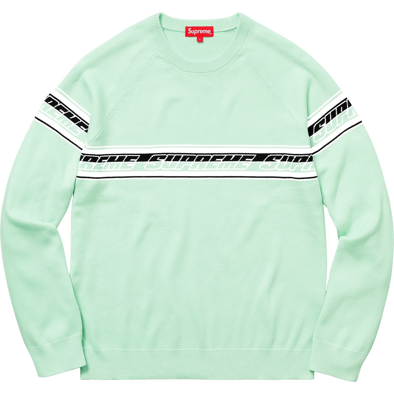 Striped Raglan Sweater view 9